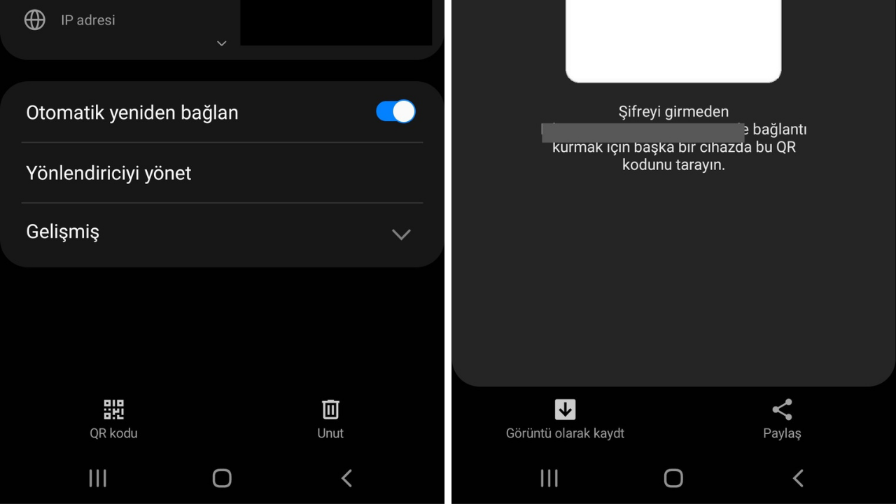 Wi-Fi şifresi öğrenme