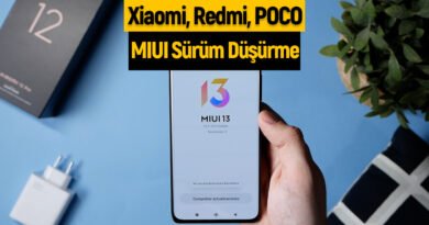 MIUI Sürüm Düşürme ve Xiaomi Güncelleme Geri Alma