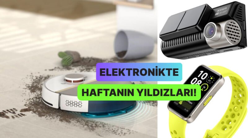 Yapay Zeka Destekli Araç Kamerasından PlayStation 5'e: Haftanın En Çok Satan Elektronik Ürünleri!