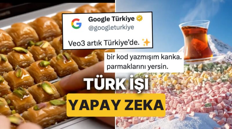 Google'ın Veo3 ile Yaratığğı Absürt Türk İşi Videoları Kesinlikle İzlemelisiniz!