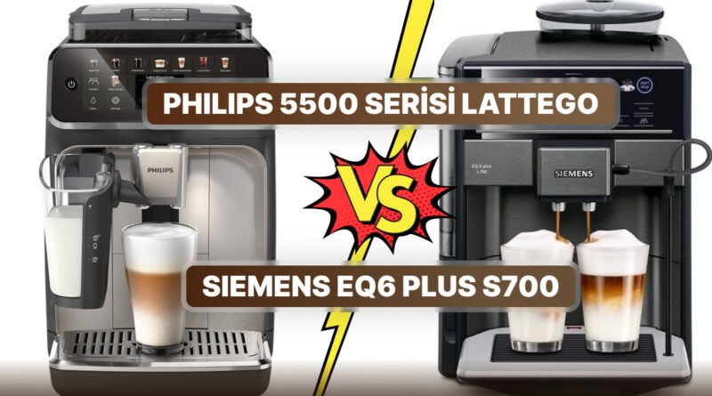 Philips 5500 LatteGo ve Siemens EQ6 Plus S700 Tam Otomatik Espresso Makinelerini İnceliyoruz!