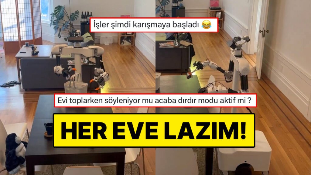 Ev İşlerini Mükemmel Yapan Robot: 'Her Eve Gereken' Dedirten Çamaşır Yıkama Özelliğiyle!