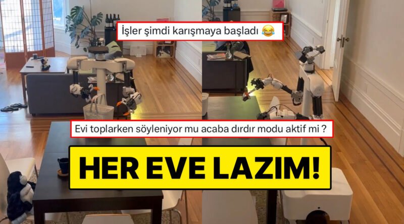 Ev İşlerini Mükemmel Yapan Robot: 'Her Eve Gereken' Dedirten Çamaşır Yıkama Özelliğiyle!