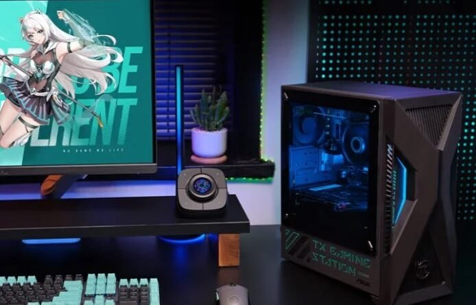 ASUS'tan oyunculara yönelik şık ve güçlü masaüstü bilgisayar