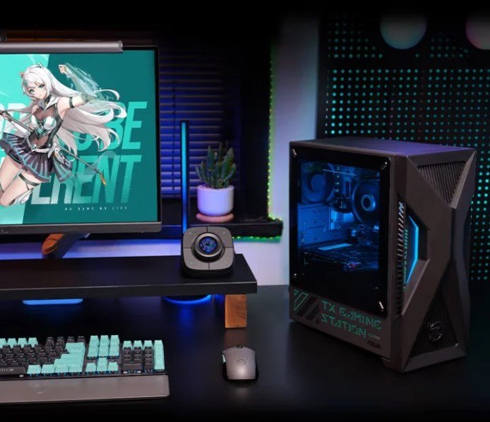 ASUS'tan oyunculara yönelik şık ve güçlü masaüstü bilgisayar