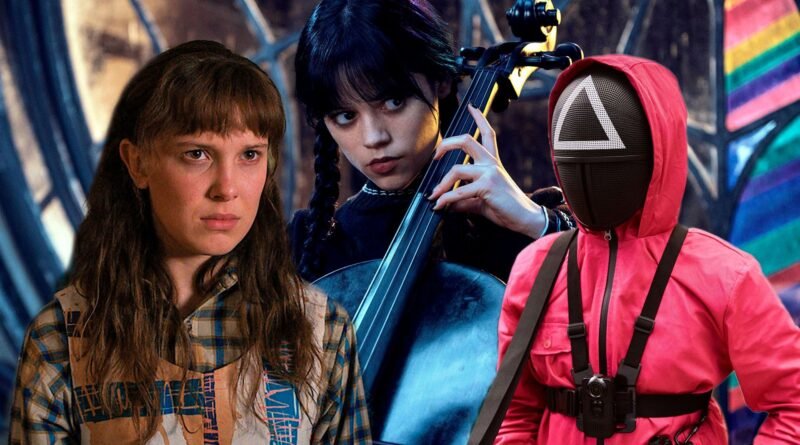 Squid Game, Stranger Things ve Wednesday Tek Fragmanda Buluştu