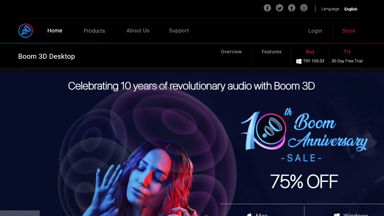 Boom3D Uygulaması