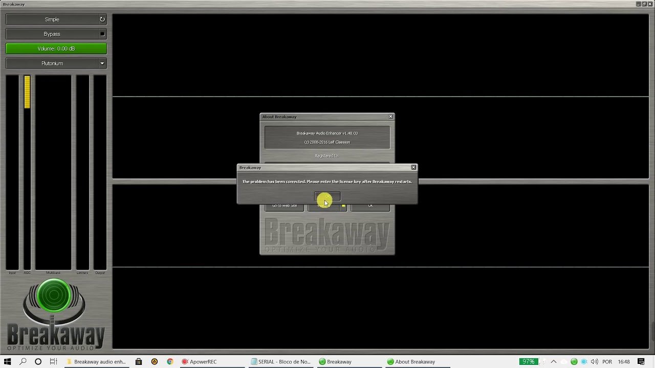 Breakaway Audio Enhancer Uygulaması