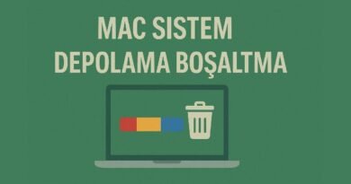 Mac Sistem Depolama Boşaltma ve Yer Açma Yöntemleri