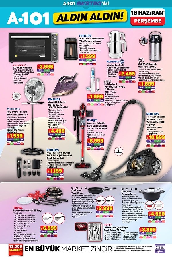 A101.com.tr internete özel fırsatları arasında öne çıkan Philips Azur Buharlı Ütü, dikkatleri üzerine çekiyor.