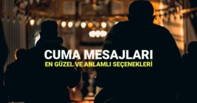 Resimli Kısa ve Uzun Cuma Mesajları: Dualarla Dolu Cuma Sözleri - Son Dakika Türkiye Haberleri