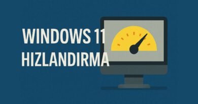 Windows 11'i Hızlandırma Yöntemleri ve Açılış Süresini Kısaltma İpuçları