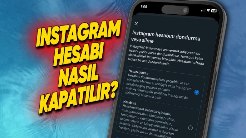 Instagram Hesabını Dondurma Yöntemleri - Webtekno