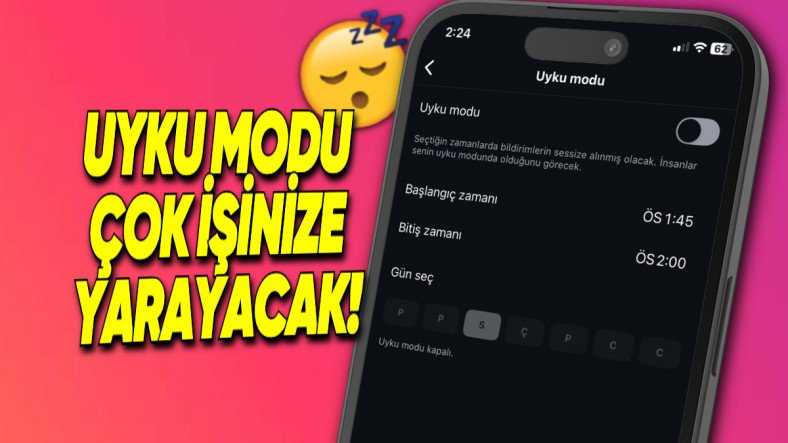 Instagram'ın "Uyku Modu" Özelliği Nedir? Nasıl Aktif Hale Getirilir?