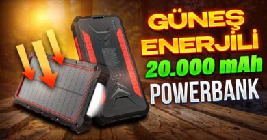 Güneş Enerjili 20,000mAh Powerbank İncelemesi