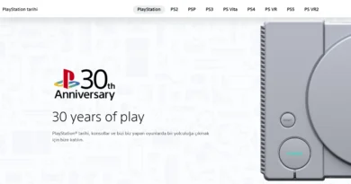 Sony, 30 Yaşındaki PlayStation İçin Özel Bir İnternet Sitesi Açtı!