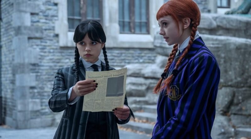 Wednesday 2. Sezon Netflix'te En Çok İzlenenler Arasına Girdi