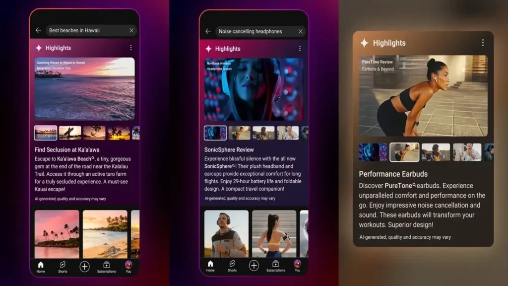YouTube, yeni yapay zeka özelliğini denemeye başladı!