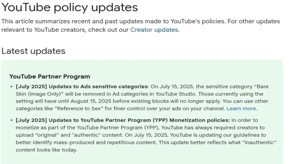 YouTube, Kazanç Politikasını Değiştiriyor!