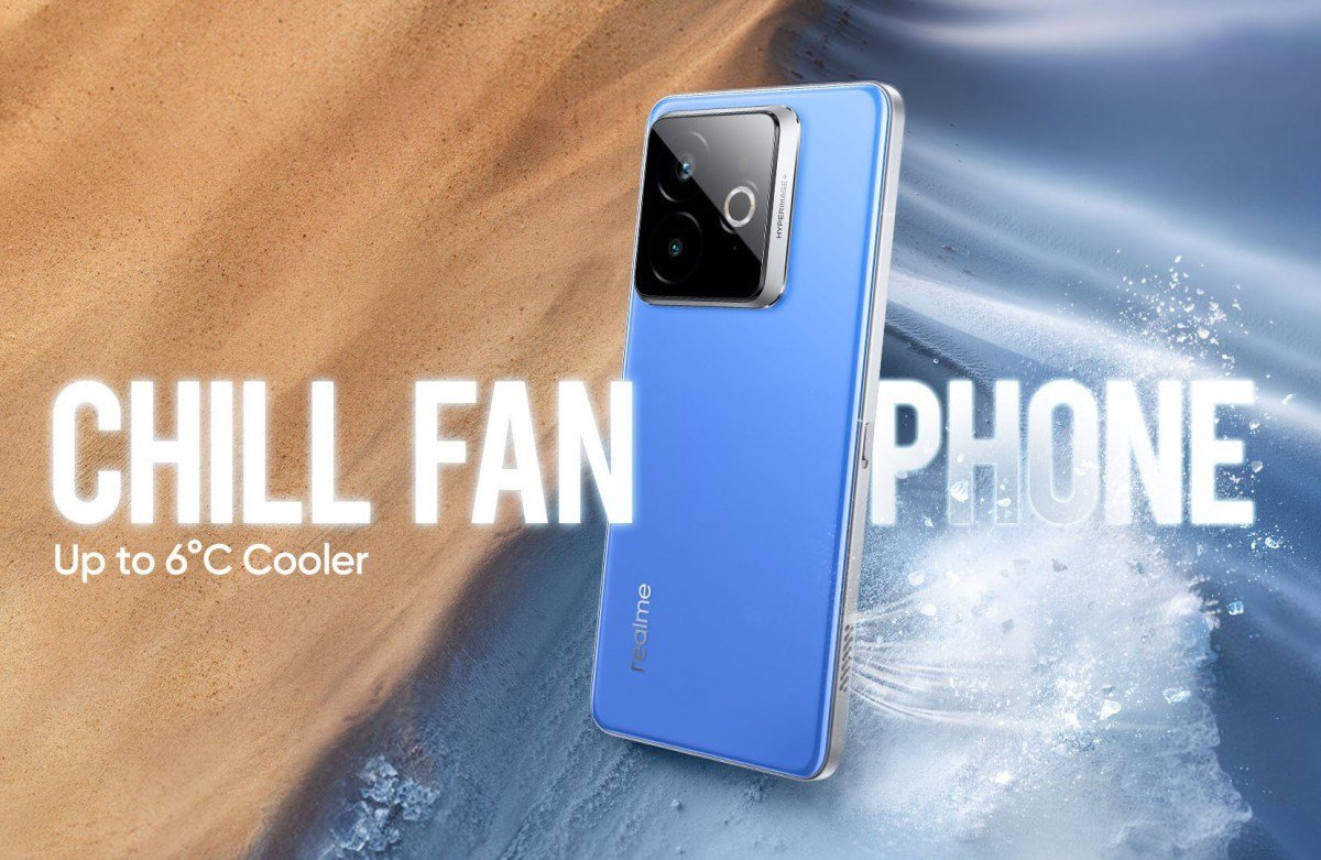 Realme Chill Fan klimalı telefon