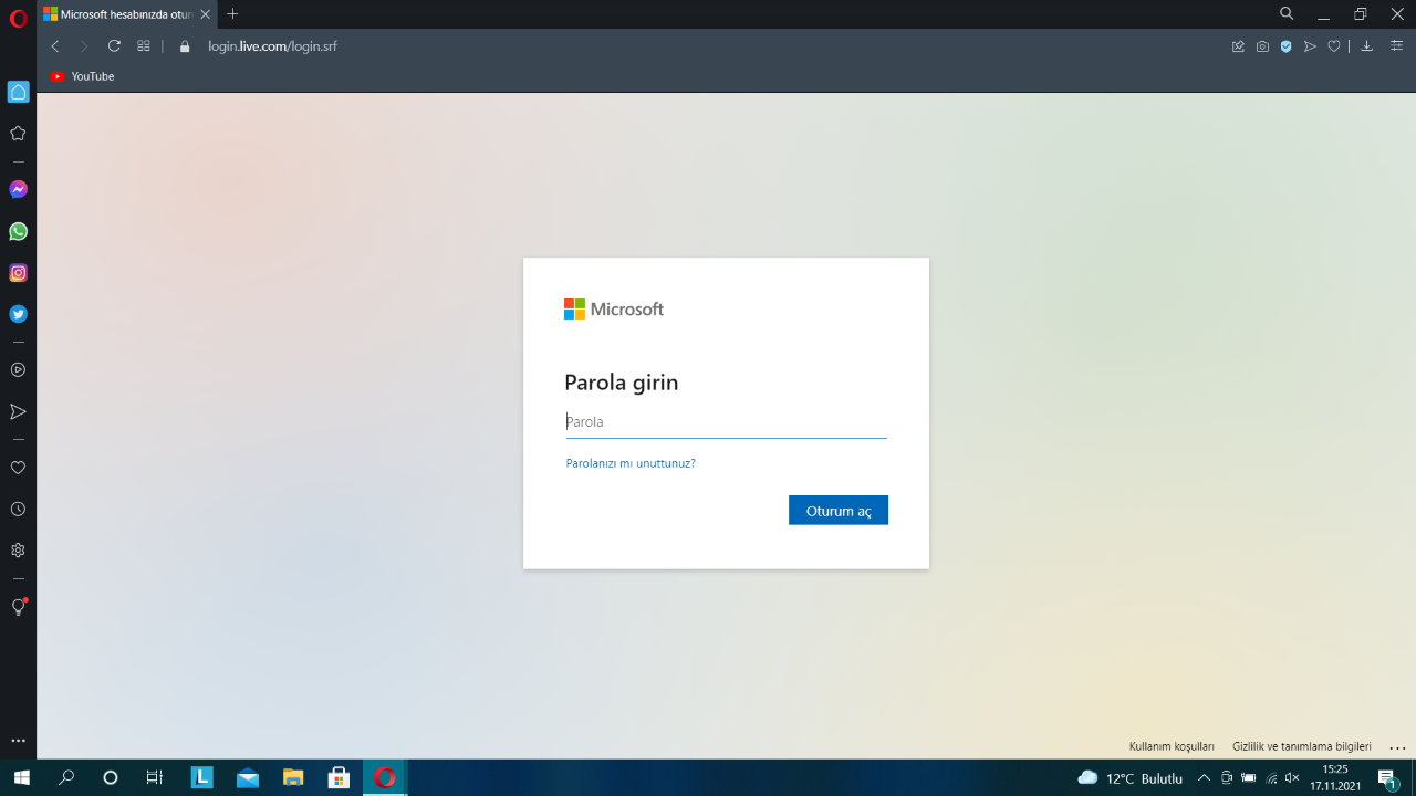 Hotmail Şifremi Unuttum - Adım 2