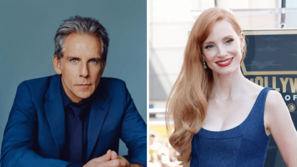 Ben Stiller ve Jessica Chastain, Apple TV+ Dizisi "Off Weeks"te Başrol Oynuyor - Haberler
