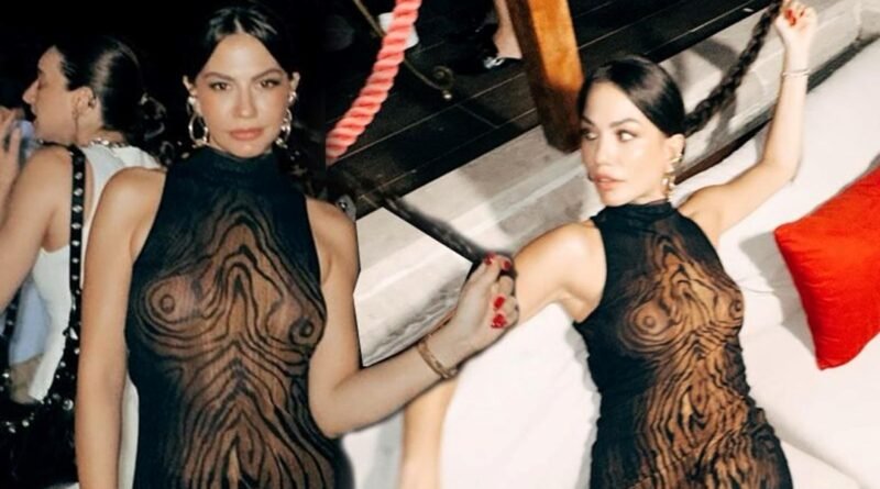 Demet Özdemir'in Yeni Pozları: Tartışmalara Yol Açan Elbisesi - Son Dakika Magazin Haberleri