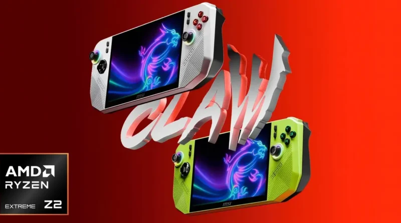 Yüksek Performanslı MSI Claw Modeli Yolda!
