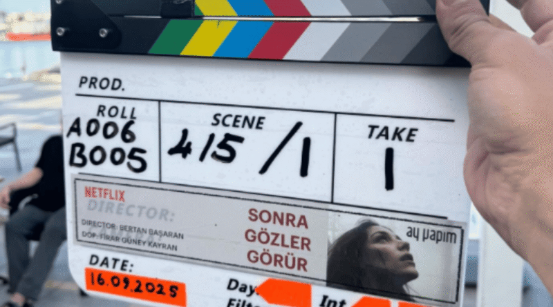 Ece Yörenç'in Yeni Netflix Dizisi "Sonra Gözler Görür" Sete Girdi - Haberler