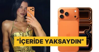 Dua Lipa'nın Lansmanda Yeni iPhone ile Verdiği Poz Gündem Oldu