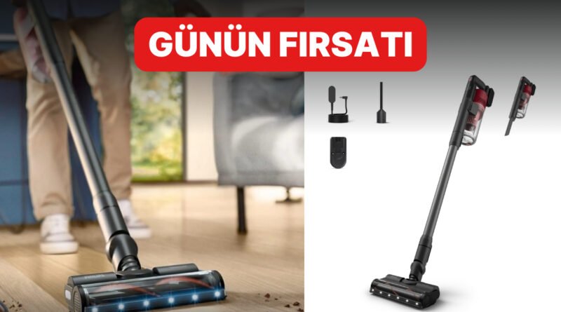 Günün Fırsatı: Her Evde Olması Gereken Philips 6000 Serisi Kablosuz Dikey Süpürge İndirimde!