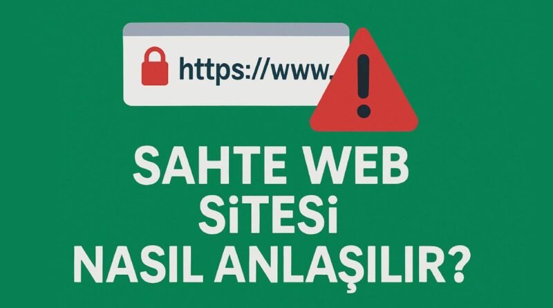 Sahte Web Siteleri Nasıl Tespit Edilir?