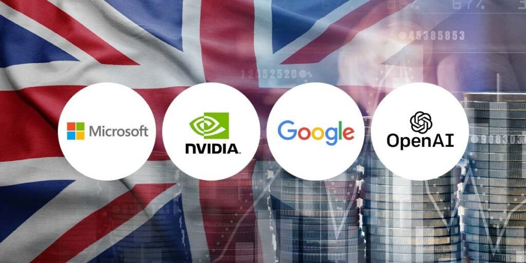 Microsoft, Nvidia ve Google, İngiltere'ye Büyük Yatırımlar Gerçekleştiriyor