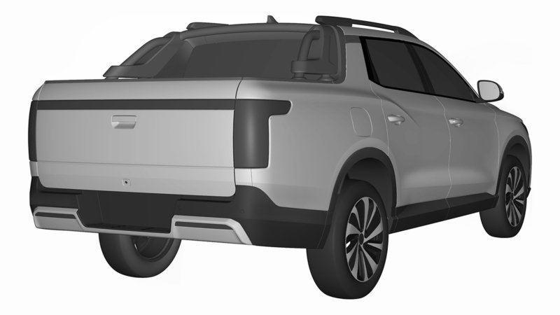 BYD'nin yeni pickup modeli Avrupa patentinde ortaya çıktı