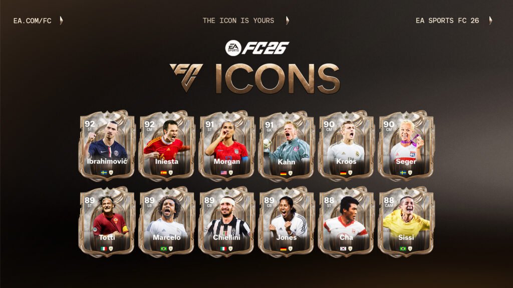 FC 26 İkon Oyuncuları Duyuruldu