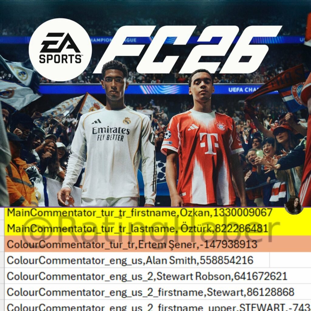 FC 26'nın Türkçe Spikeri Açıklandı