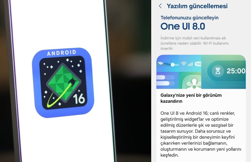Galaxy S22 güncelleme Android 16 One UI 8 Türkiye