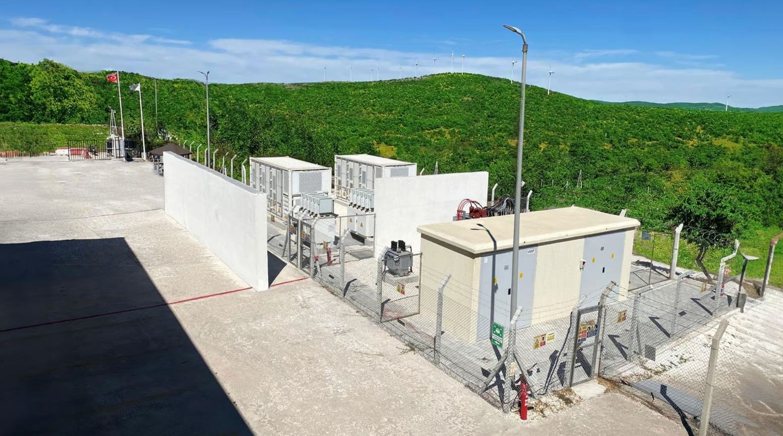 Soma RES’te entegre depolama sistemi devreye girdi