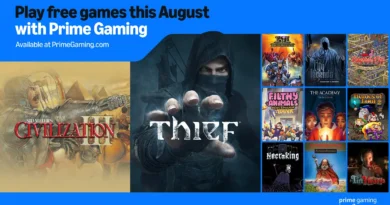 Amazon Prime Gaming Ağustos 2025 Oyunları Açıklandı