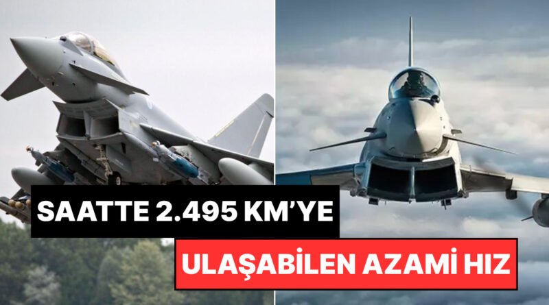 Türkiye’nin Yeni Gücü: Eurofighter Typhoon Savaş Uçakları Hakkında Bilmeniz Gereken Tüm Detaylar