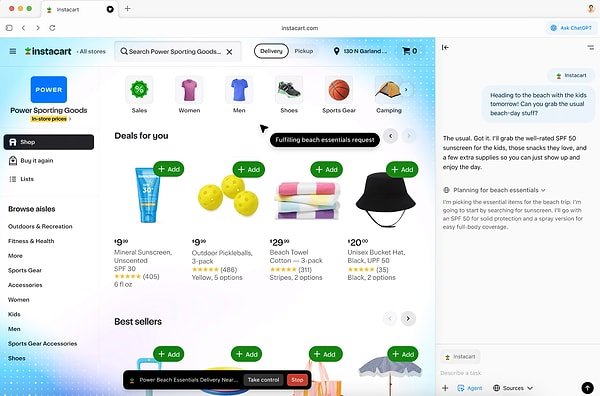 ChatGPT Atlas Özellikleri