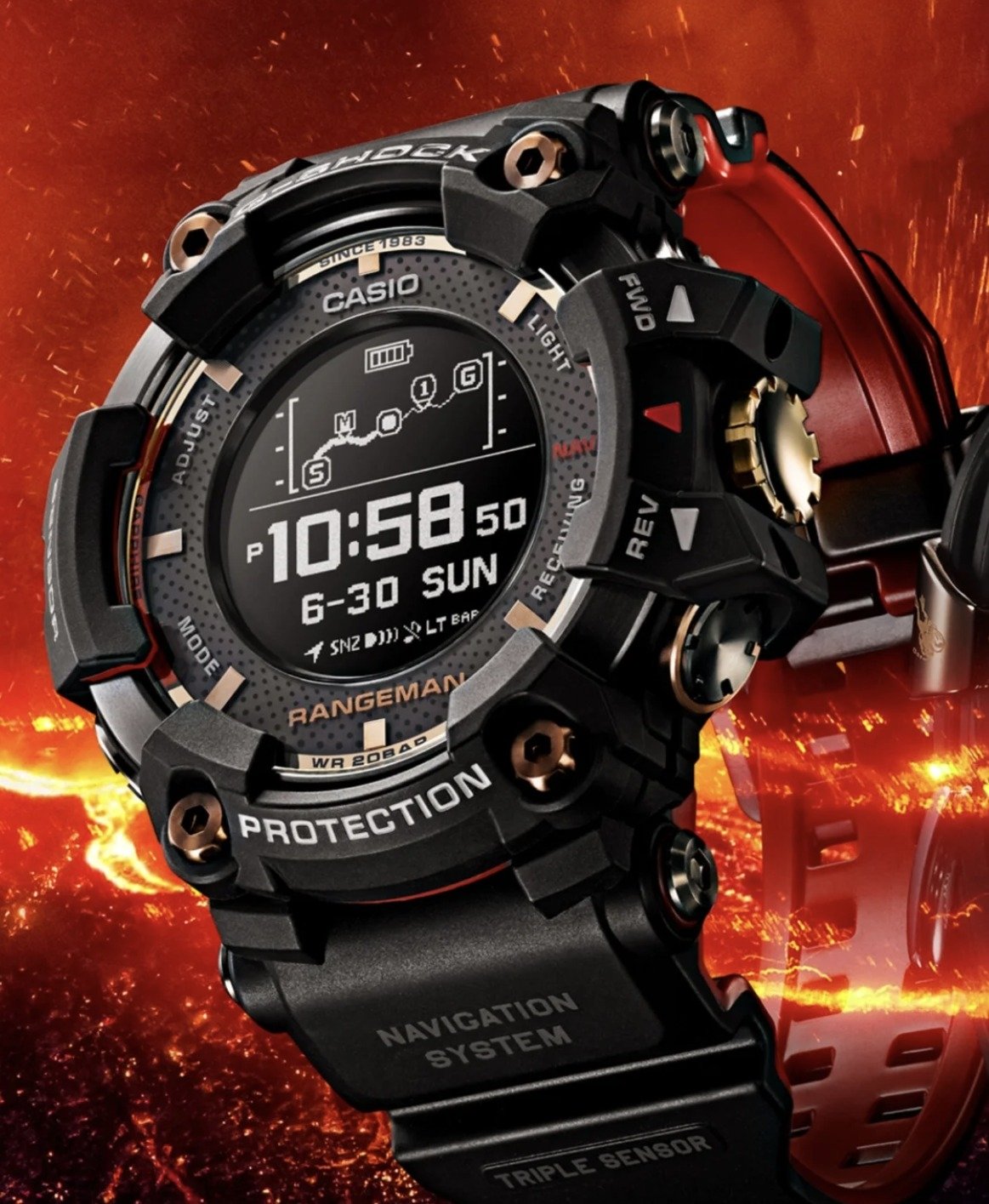 Magma temalı Casio G-Shock MudMaster: Yeni model yolda