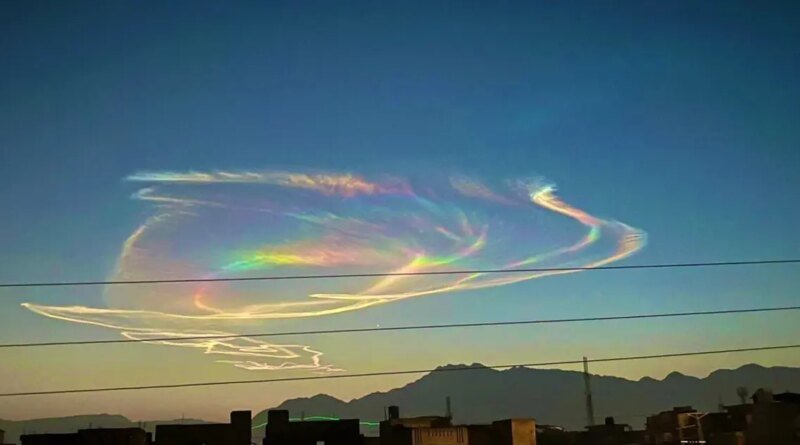Pakistan'da "Ateş Gökkuşağı" Görüntülendi | NTV Haber