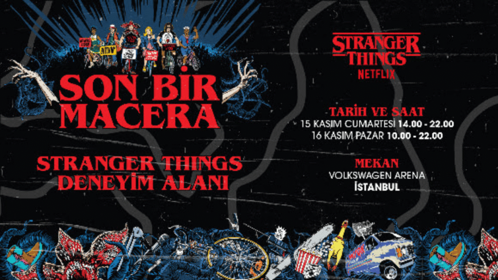 Netflix, "Stranger Things" Hayranları için İstanbul’da Benzersiz Bir Deneyim Etkinliği Düzenliyor