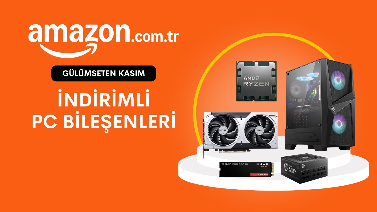 Amazon'da ekran kartı ve işlemciler indirimde!