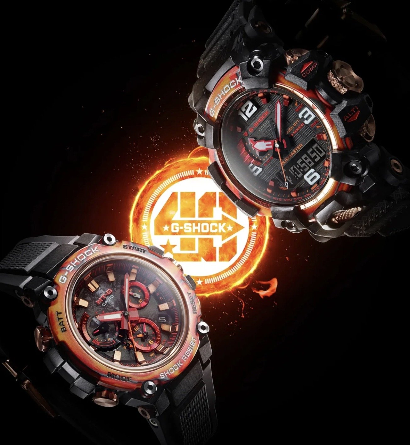 Magma temalı Casio G-Shock MudMaster: Yeni model yolda