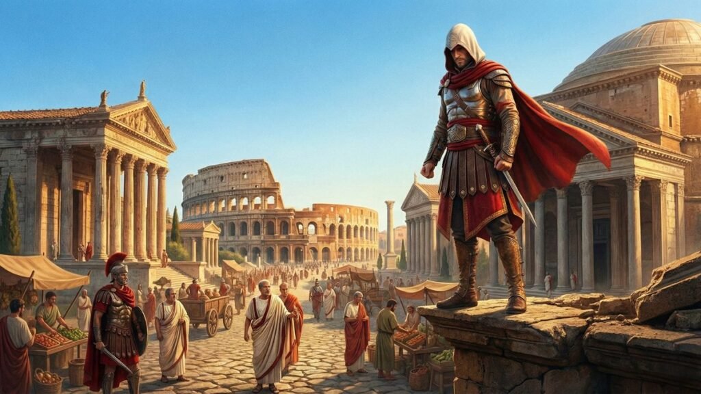 Netflix'in Assassin's Creed dizisinde rota, hayranların uzun zamandır beklediği Antik Roma'ya yönlendirildi!