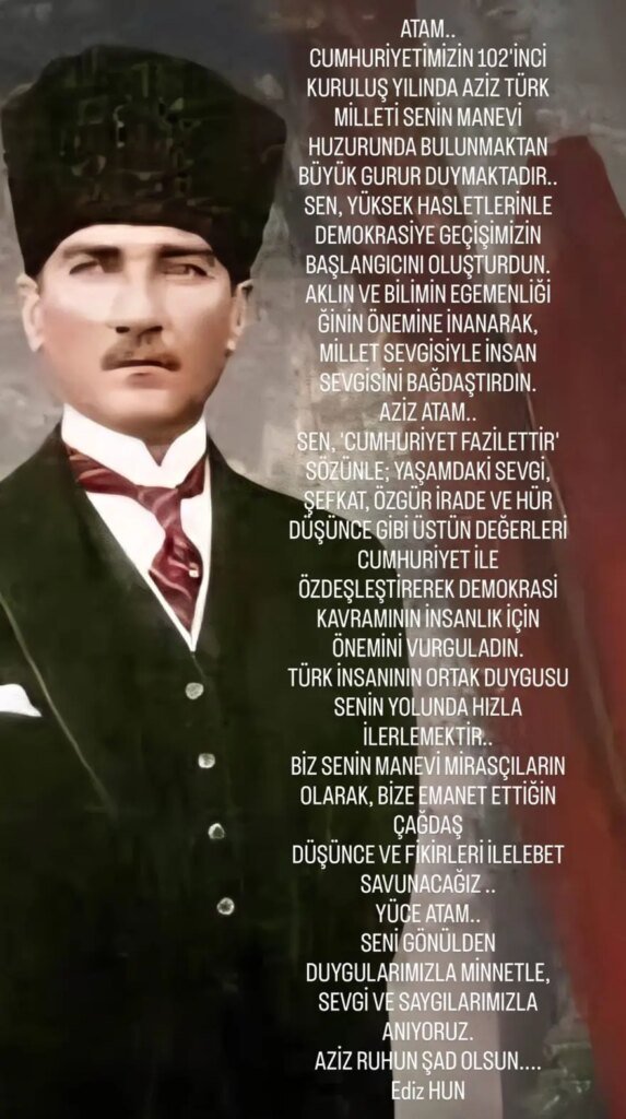 Ünlülerden 29 Ekim Cumhuriyet Bayramı Kutlamaları