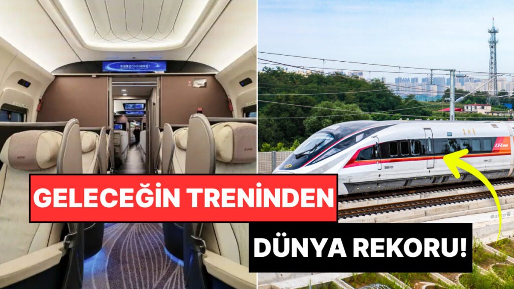 Dünya Rekorunu Kırdı: Çin'in "Diriliş" Trenleri Saate 450 Kilometre Hız Yapıyor