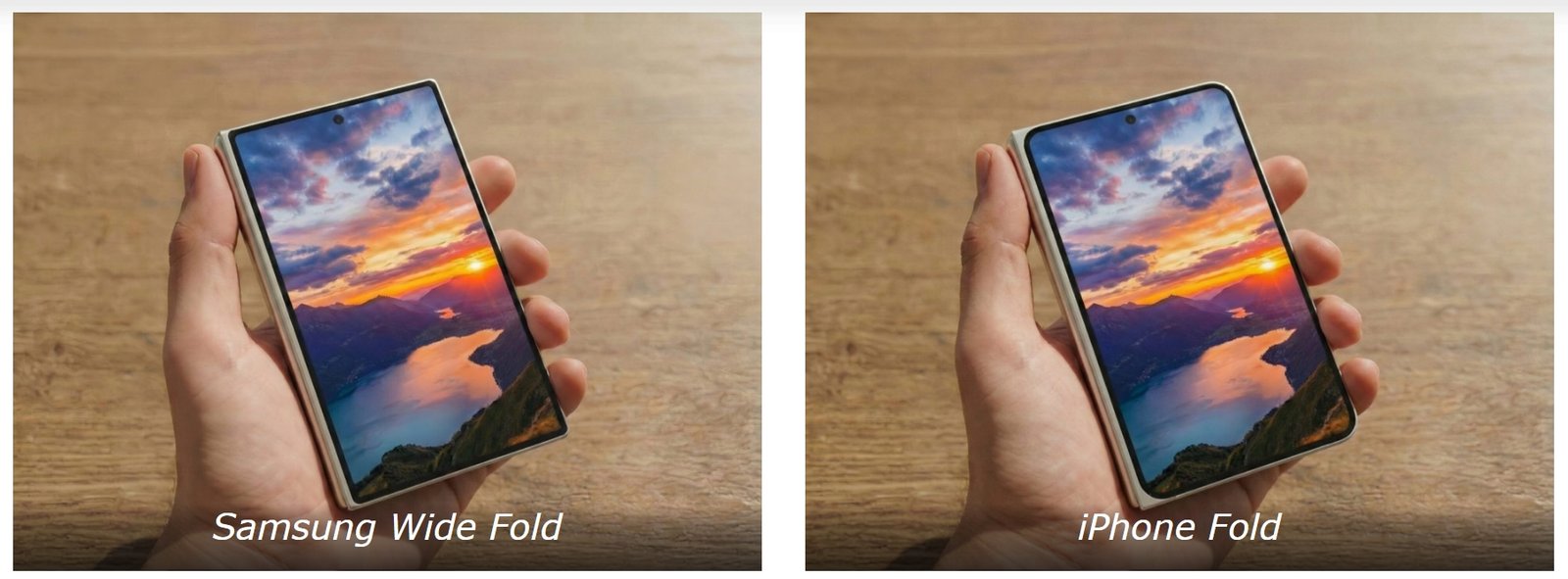 Samsung'un geniş ekranlı katlanabilir telefonu böyle gözükebilir